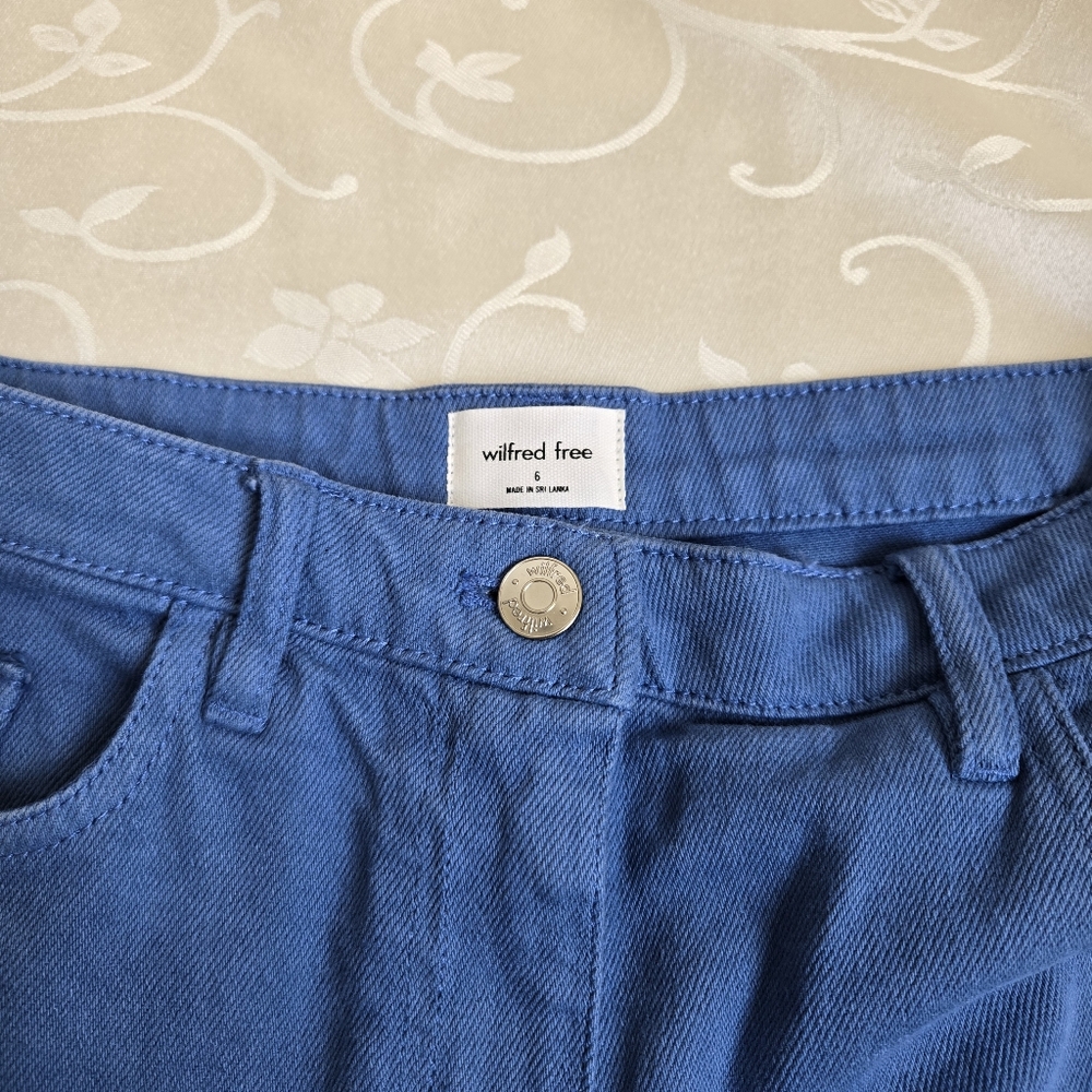 Aritzia Wilfred Free Blue Denim Jeans - Picture 5 of 10